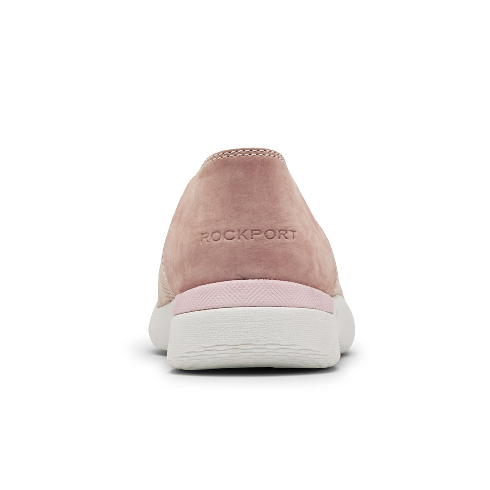 Rockport Singapore Womens Flats - truFLEX Fly Knit Ballet Pink - WO8324975